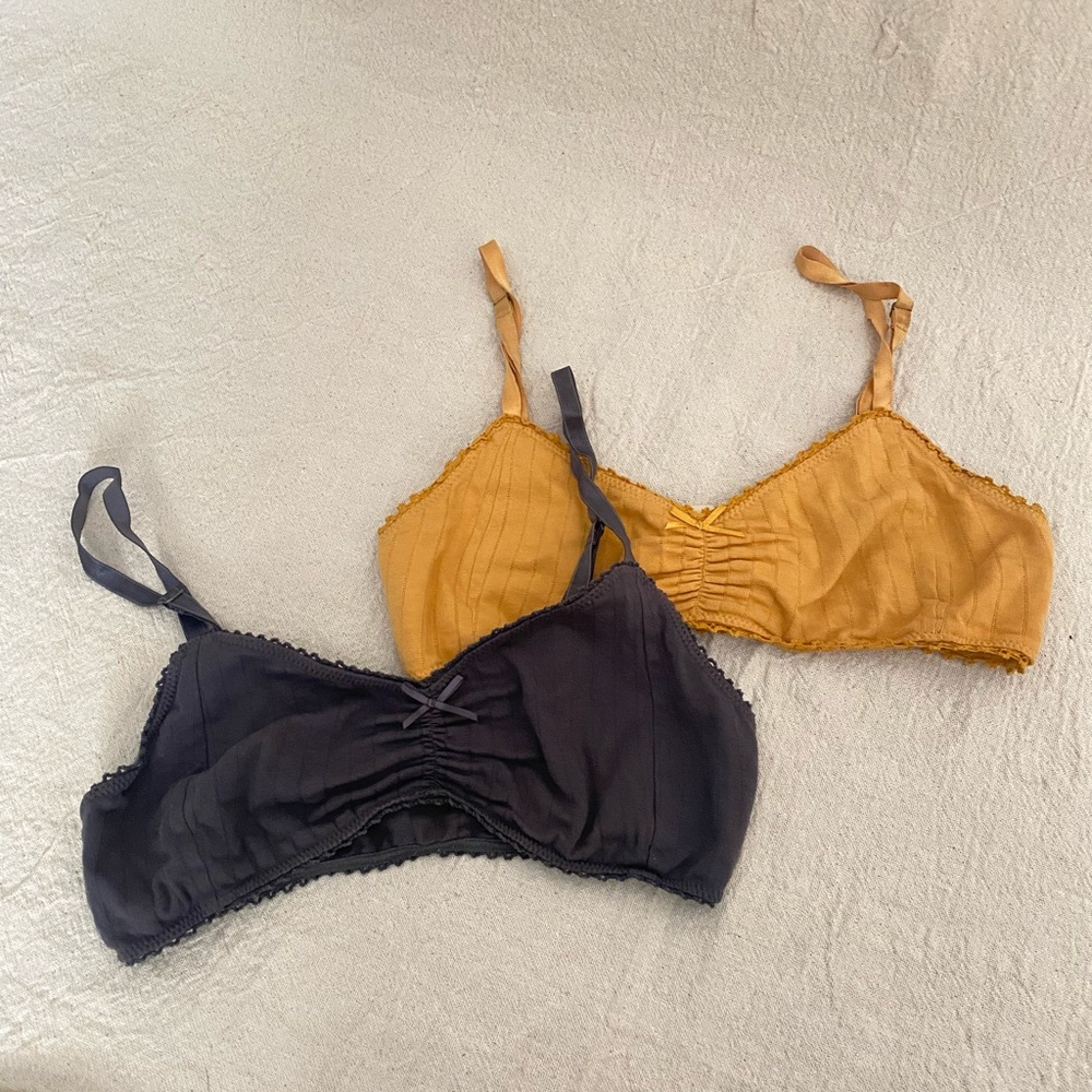 Spell | Organic Cotton Bralette Bundle | Size Small